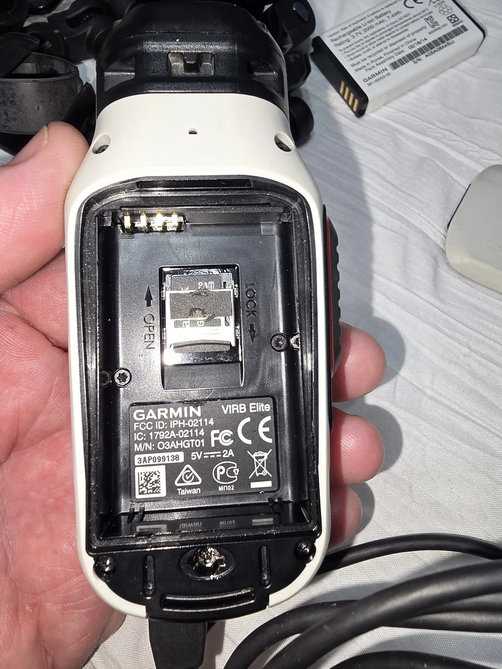 Garmin VIRB Action Camera - White/Black